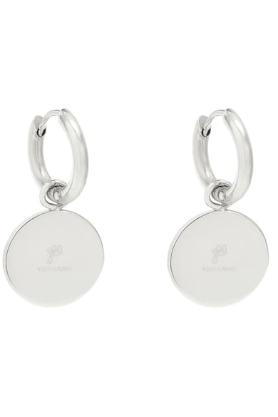 Orecchini Astrale Silver Color Stainless Steel h5 Immagine2